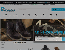 Tablet Screenshot of lojasparalelas.com.br